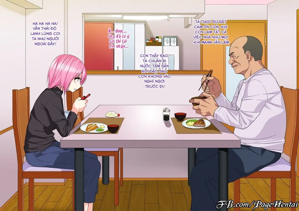 HentaiVN.net - Ảnh 3 - Otousan No Onna Ni Natta Boku [I Became My Stepdad’s Girlfriend] - Chap 1