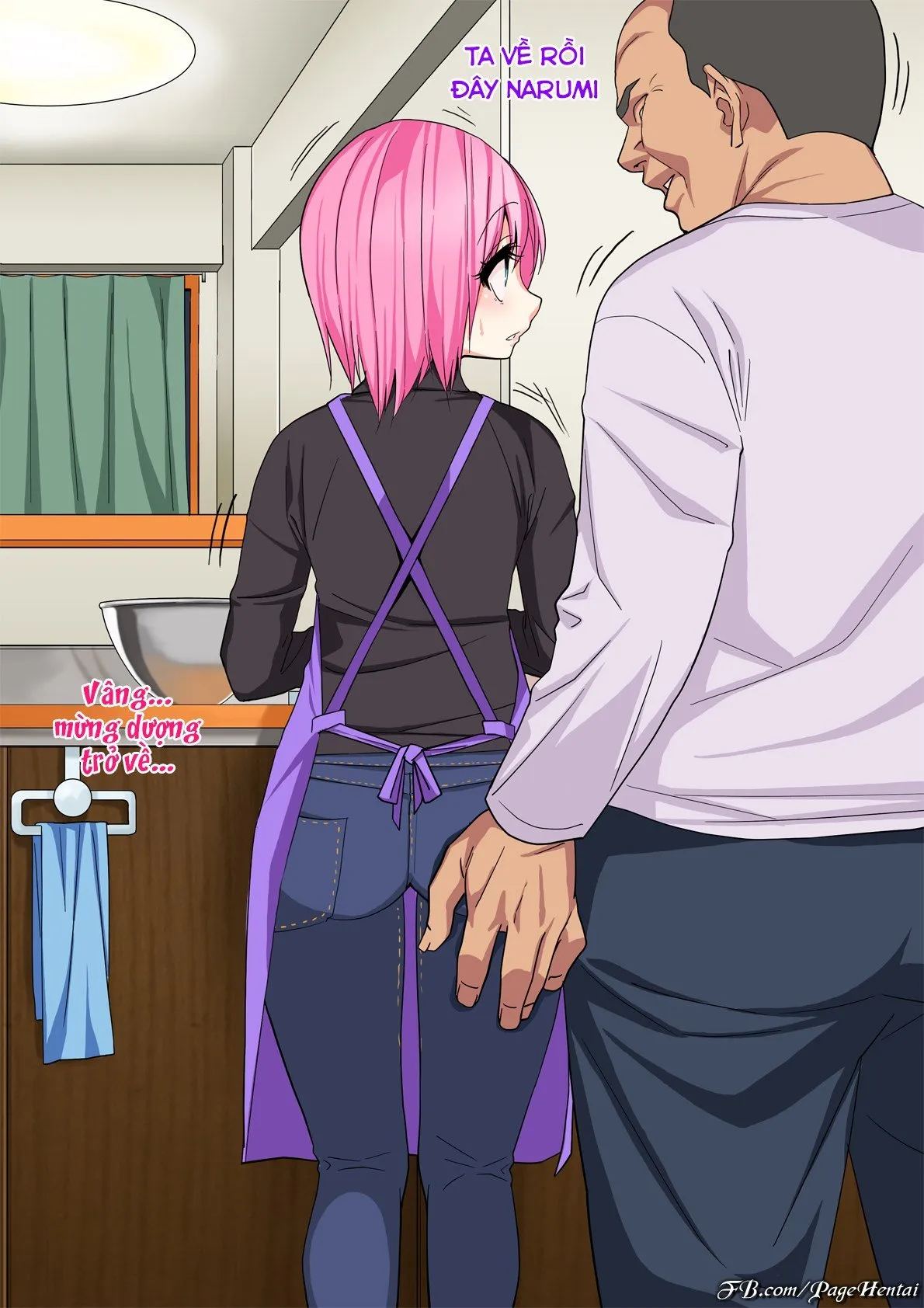 HentaiVN.net - Ảnh 3 - Otousan No Onna Ni Natta Boku [I Became My Stepdad’s Girlfriend] - Chap 2