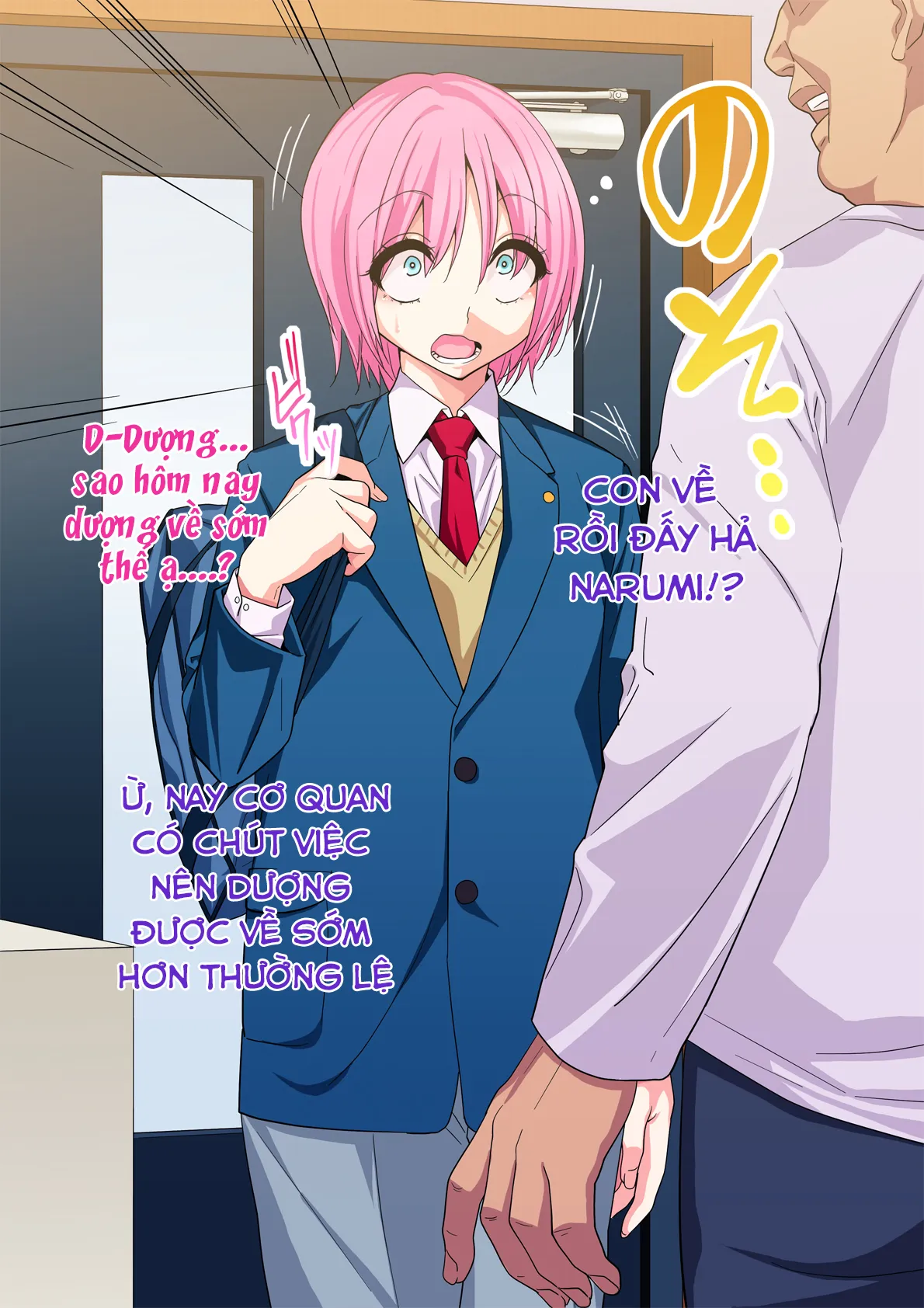 HentaiVN.net - Ảnh 3 - Otousan No Onna Ni Natta Boku [I Became My Stepdad’s Girlfriend] - Chap 4