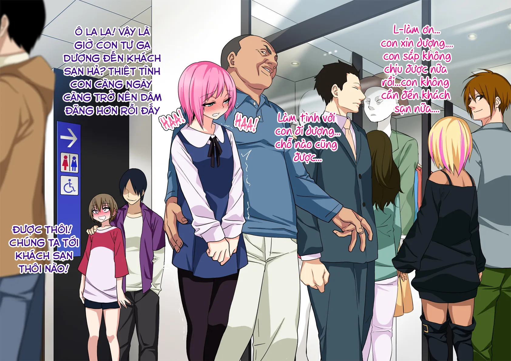 HentaiVN.net - Ảnh 17 - Otousan No Onna Ni Natta Boku [I Became My Stepdad’s Girlfriend] - Chap 8