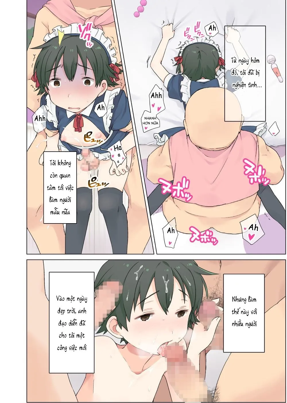 HentaiVN.net - Ảnh 19 - Otokonoko no Oshigoto! [Công việc của một người con trai !] - Oneshot