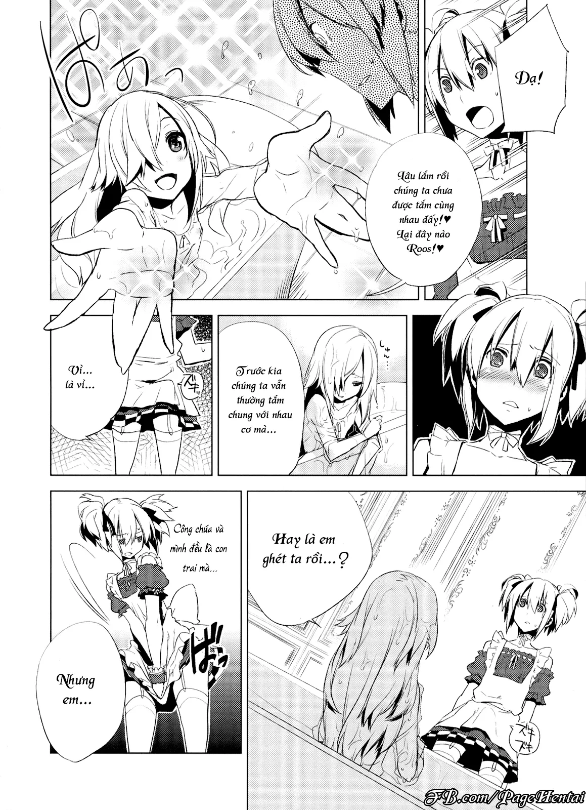 HentaiVN.net - Ảnh 13 - Korizuni Josou Shounen Hon 4 Cursed Prince [懲りずに女装少年本4 呪われ姫; La Princesa Maldecida Sin Censura] - Oneshot