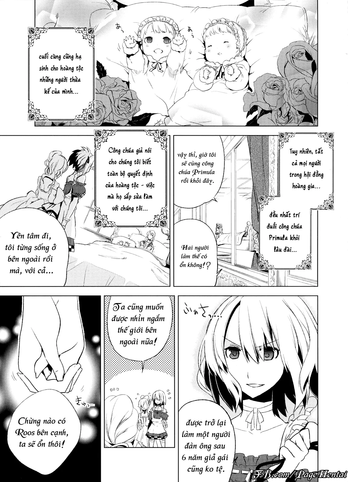 HentaiVN.net - Ảnh 38 - Korizuni Josou Shounen Hon 4 Cursed Prince [懲りずに女装少年本4 呪われ姫; La Princesa Maldecida Sin Censura] - Oneshot