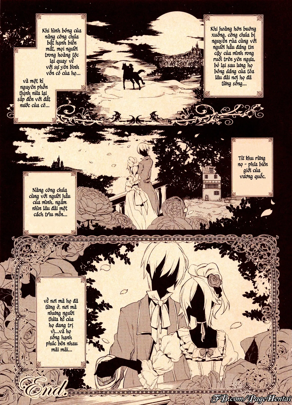HentaiVN.net - Ảnh 40 - Korizuni Josou Shounen Hon 4 Cursed Prince [懲りずに女装少年本4 呪われ姫; La Princesa Maldecida Sin Censura] - Oneshot