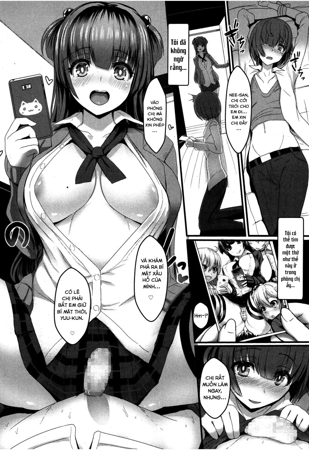 HentaiVN.net - Ảnh 3 - OREC Secret Sister [○REC Secret Sister; Bí mật của chị!] - Oneshot