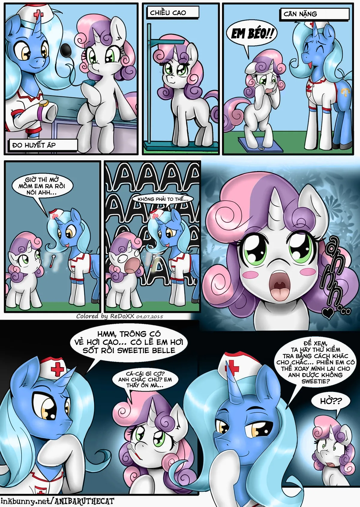 HentaiVN.net - Ảnh 3 - Cutie Mark Check-Up! [Khám sức khỏe!] - Chap 1