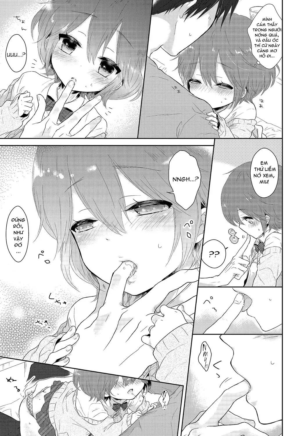 HentaiVN.net - Ảnh 10 - Chuyện tình của đôi anh em họ [Onnanokodattara...; 女の子だったら・・・] - Oneshot
