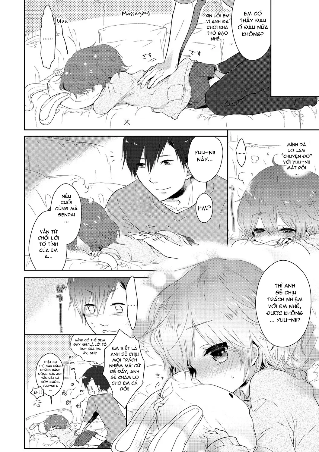 HentaiVN.net - Ảnh 17 - Chuyện tình của đôi anh em họ [Onnanokodattara...; 女の子だったら・・・] - Oneshot