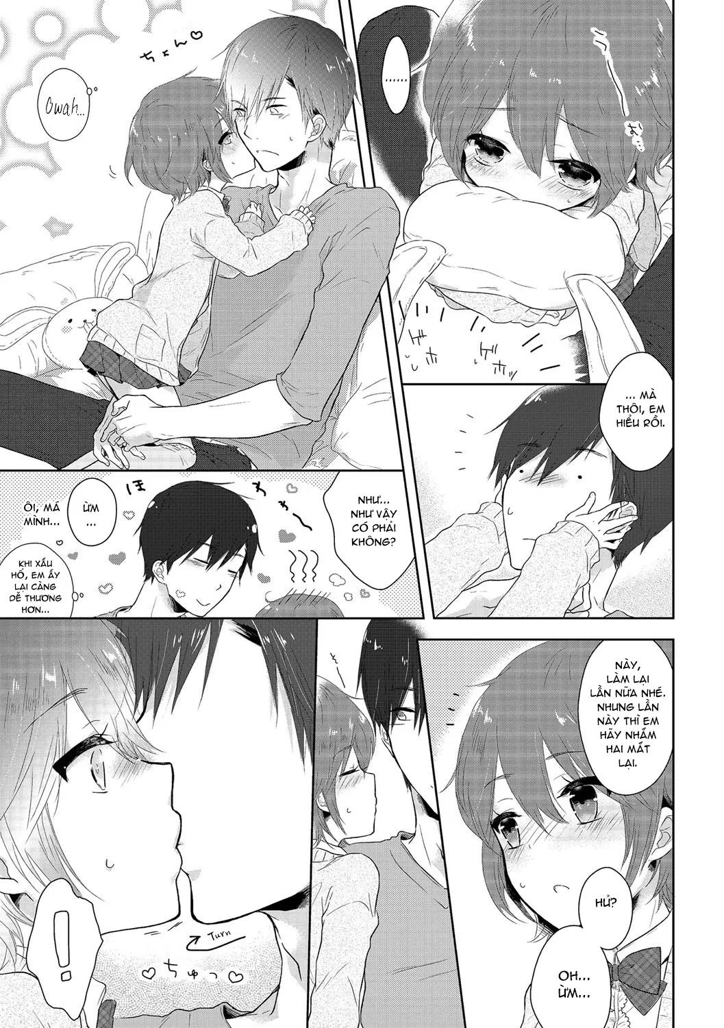HentaiVN.net - Ảnh 6 - Chuyện tình của đôi anh em họ [Onnanokodattara...; 女の子だったら・・・] - Oneshot