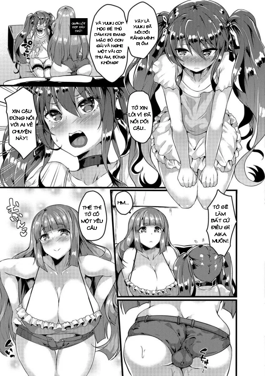 HentaiVN.net - Ảnh 6 - Nikushokukei Futanari Joshi Vs Soushokukei Otoko No Ko [Carnivorous Futanari Girl Vs Herbivorous Trap; 肉食系ふたなり女子VS草食系男の娘] - Oneshot