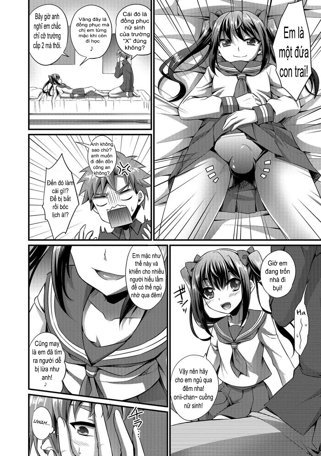 HentaiVN.net - Ảnh 1 - Sailor JK to... - Oneshot