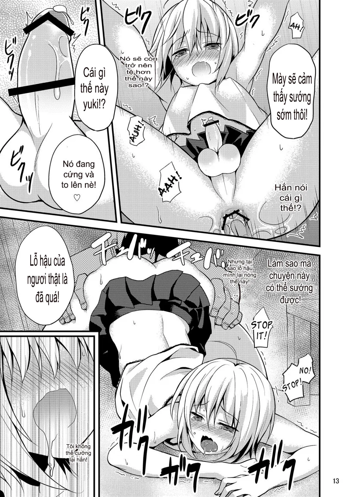 HentaiVN.net - Ảnh 11 - Warui Shounen ni wa Oshioki! [Bad Boys Need To Be Punished!] - Oneshot