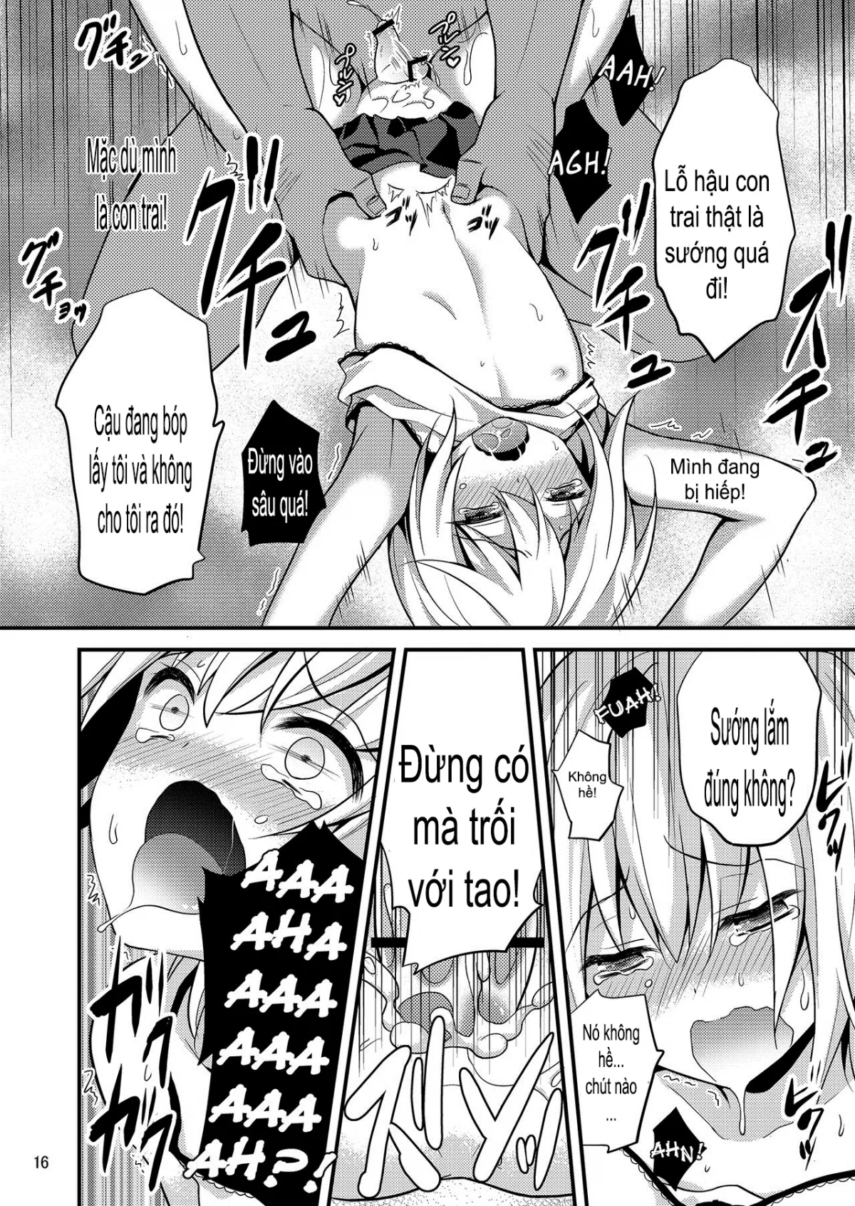 HentaiVN.net - Ảnh 14 - Warui Shounen ni wa Oshioki! [Bad Boys Need To Be Punished!] - Oneshot