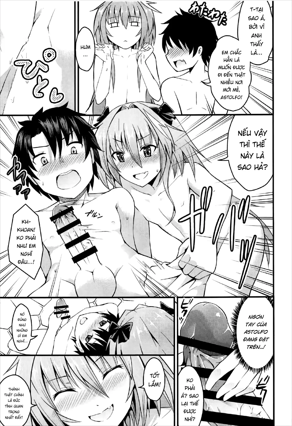 HentaiVN.net - Ảnh 6 - Sekai ga Heiwa ni Natta node Astolfo to Onsen Ryokou ni Ikimashita (Fate/Grand Order) [世界が平和になったのでアストルフォと温泉旅行にいきました] - Oneshot