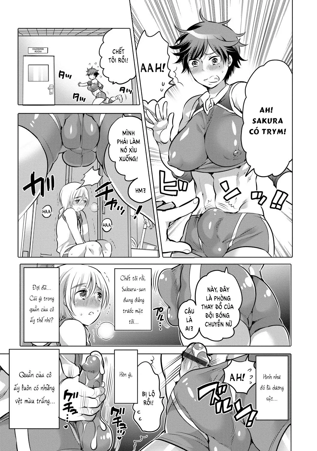 HentaiVN.net - Ảnh 5 - Futanari Volley - Oneshot