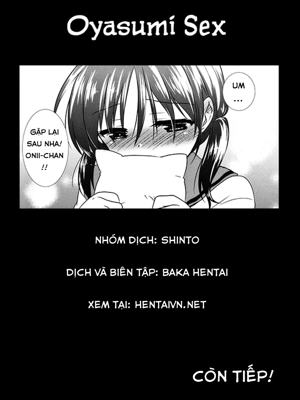 HentaiVN.net - Ảnh 25 - Oyasumi Sex [おやすみせっくす ; Chúc em gái ngủ ngon] - Oyasumi Sex - Drop vì đã có người làm rồi
