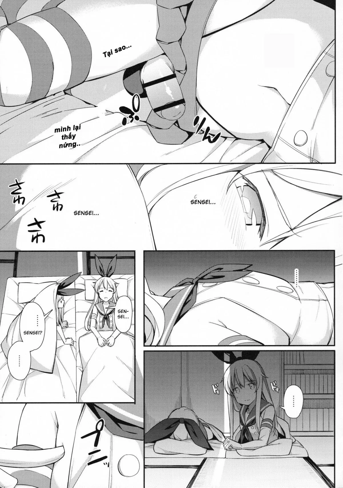 HentaiVN.net - Ảnh 4 - Neteiru Shimakaze-kun Mitetara Gaman Dekinakatta (Kantai Collection - KanColle) - Oneshot