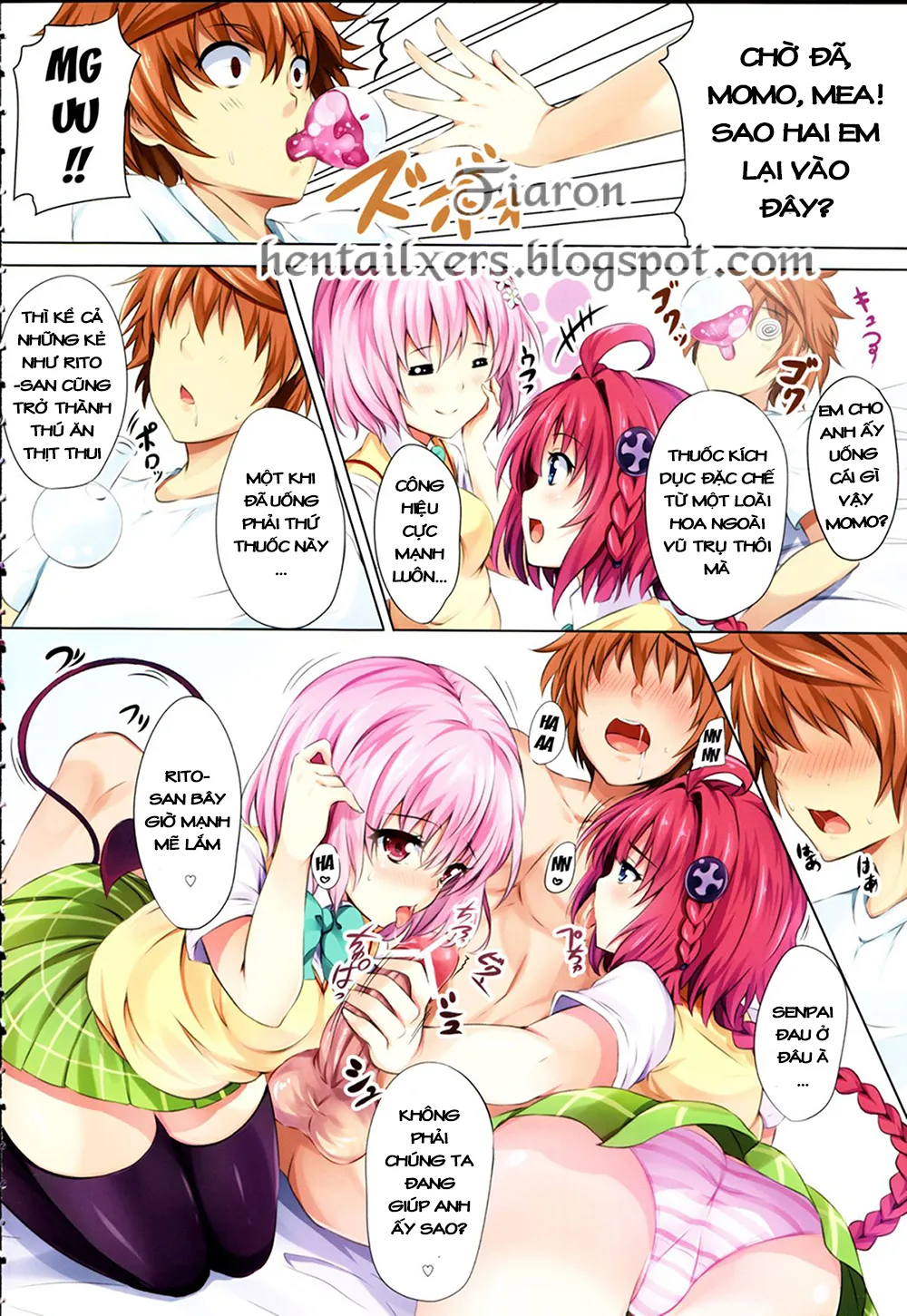 HentaiVN.net - Ảnh 3 - To Love-Ru Party (To Love-Ru Darkness) - Oneshot