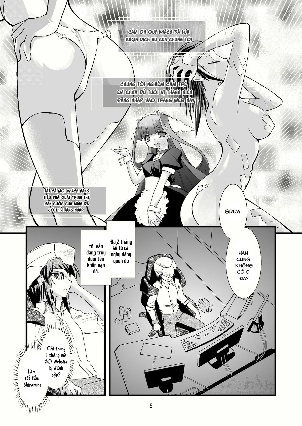 HentaiVN.net - Ảnh 6 - FARFALLA Tre - Chap 2