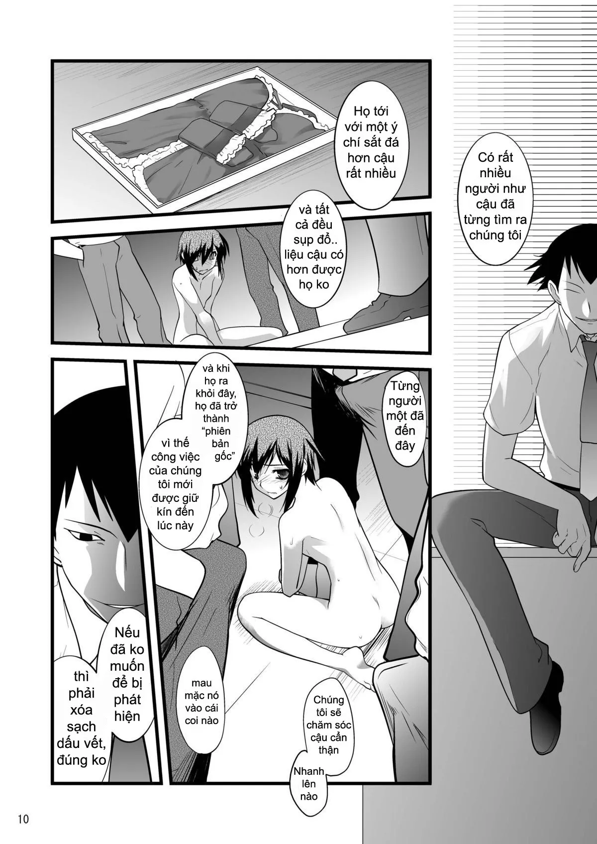 HentaiVN.net - Ảnh 9 - FARFALLA Tre - Chap 3