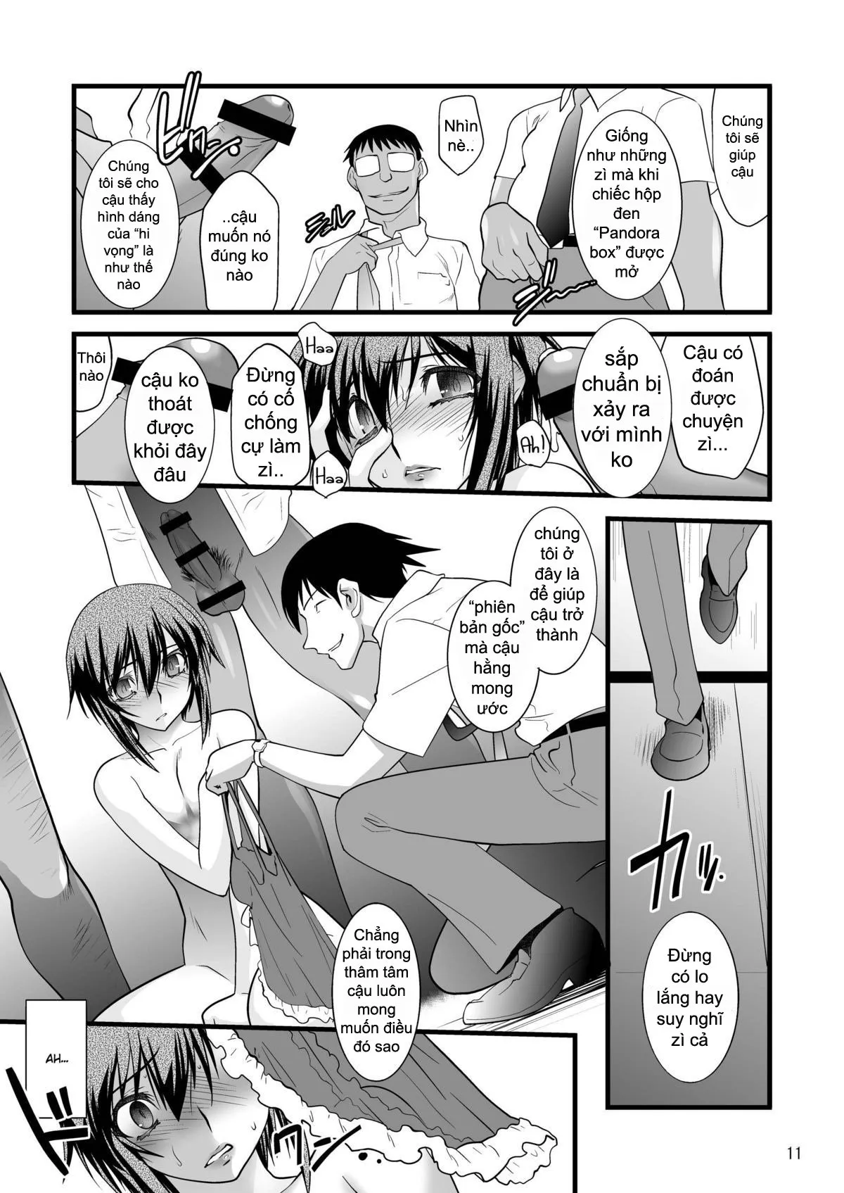 HentaiVN.net - Ảnh 10 - FARFALLA Tre - Chap 3