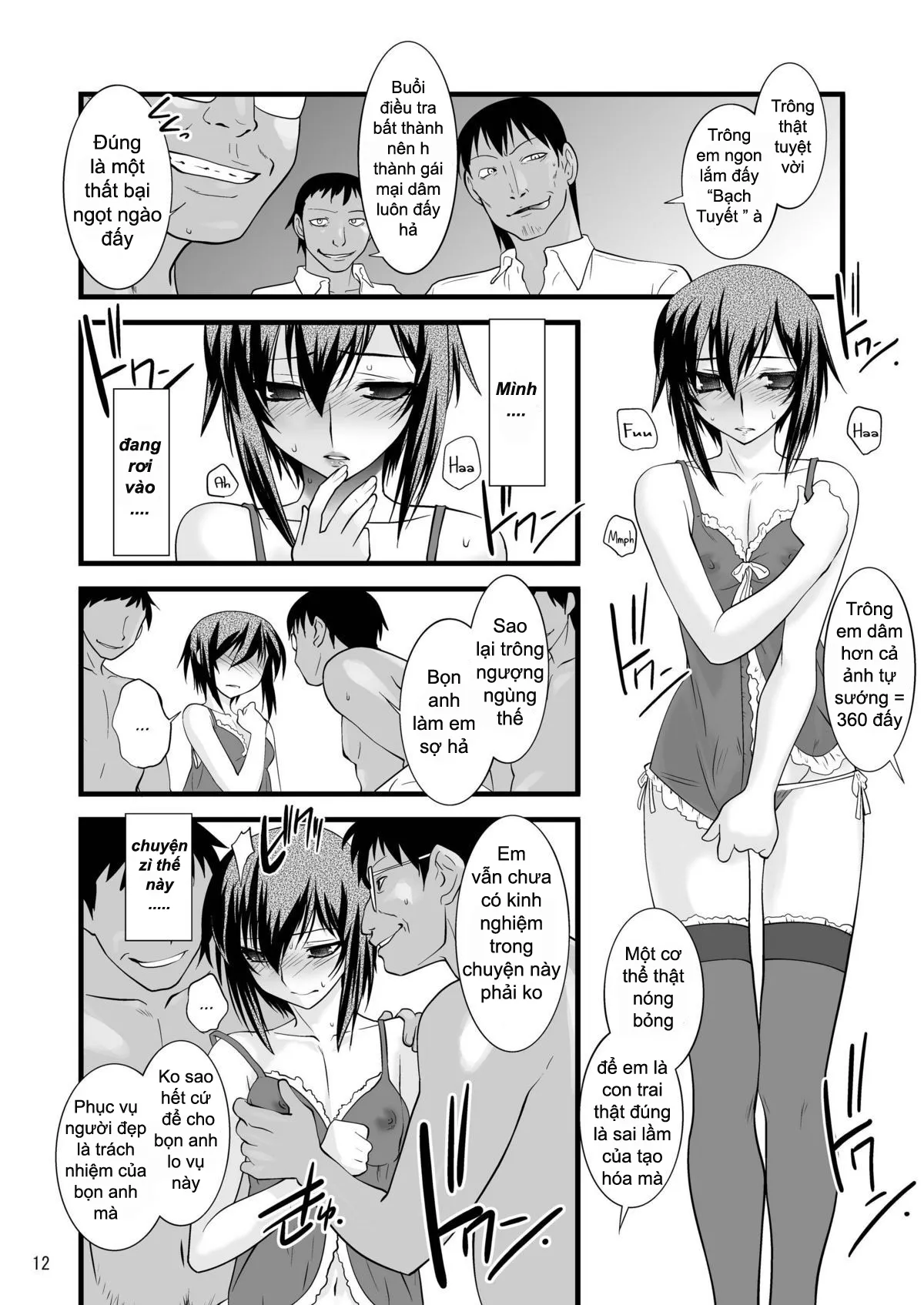 HentaiVN.net - Ảnh 11 - FARFALLA Tre - Chap 3