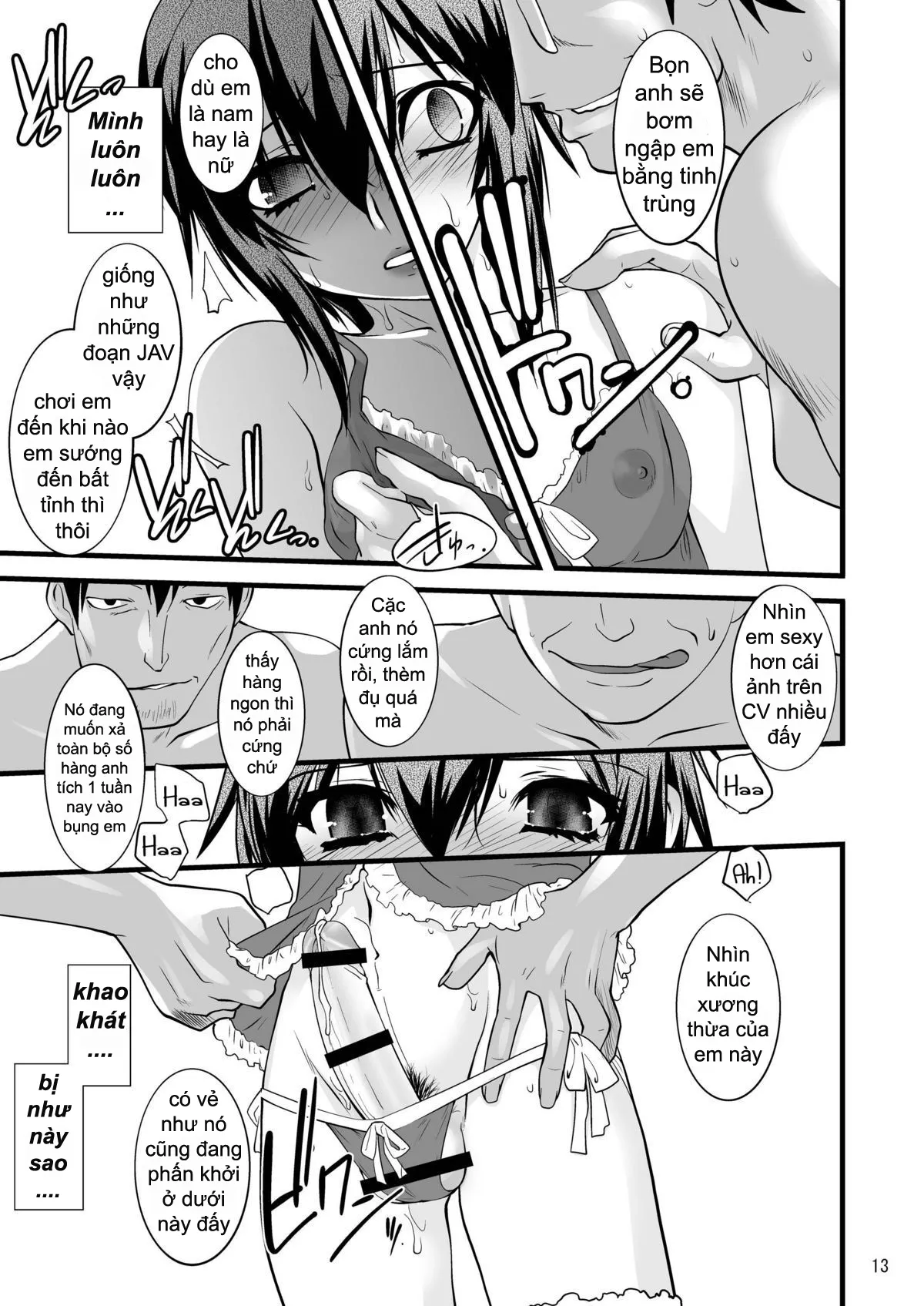 HentaiVN.net - Ảnh 12 - FARFALLA Tre - Chap 3