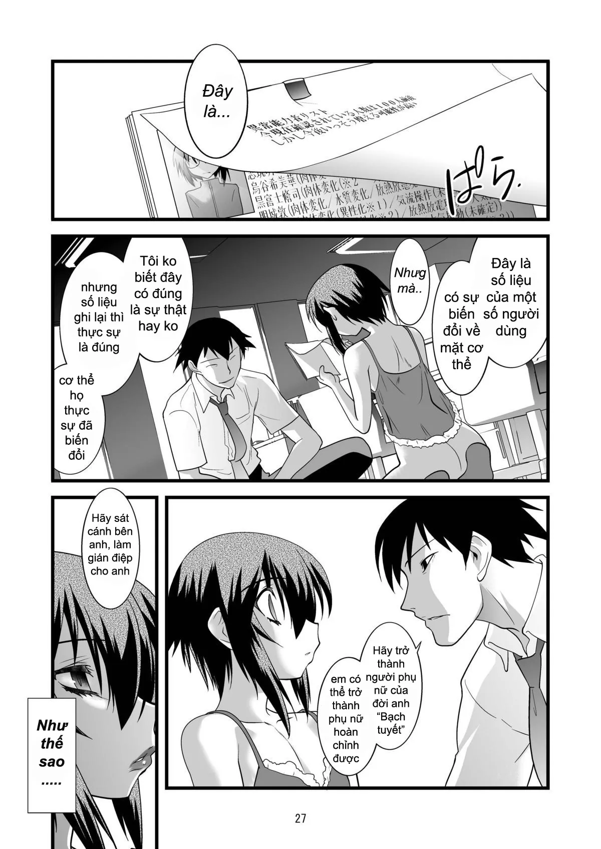 HentaiVN.net - Ảnh 26 - FARFALLA Tre - Chap 3