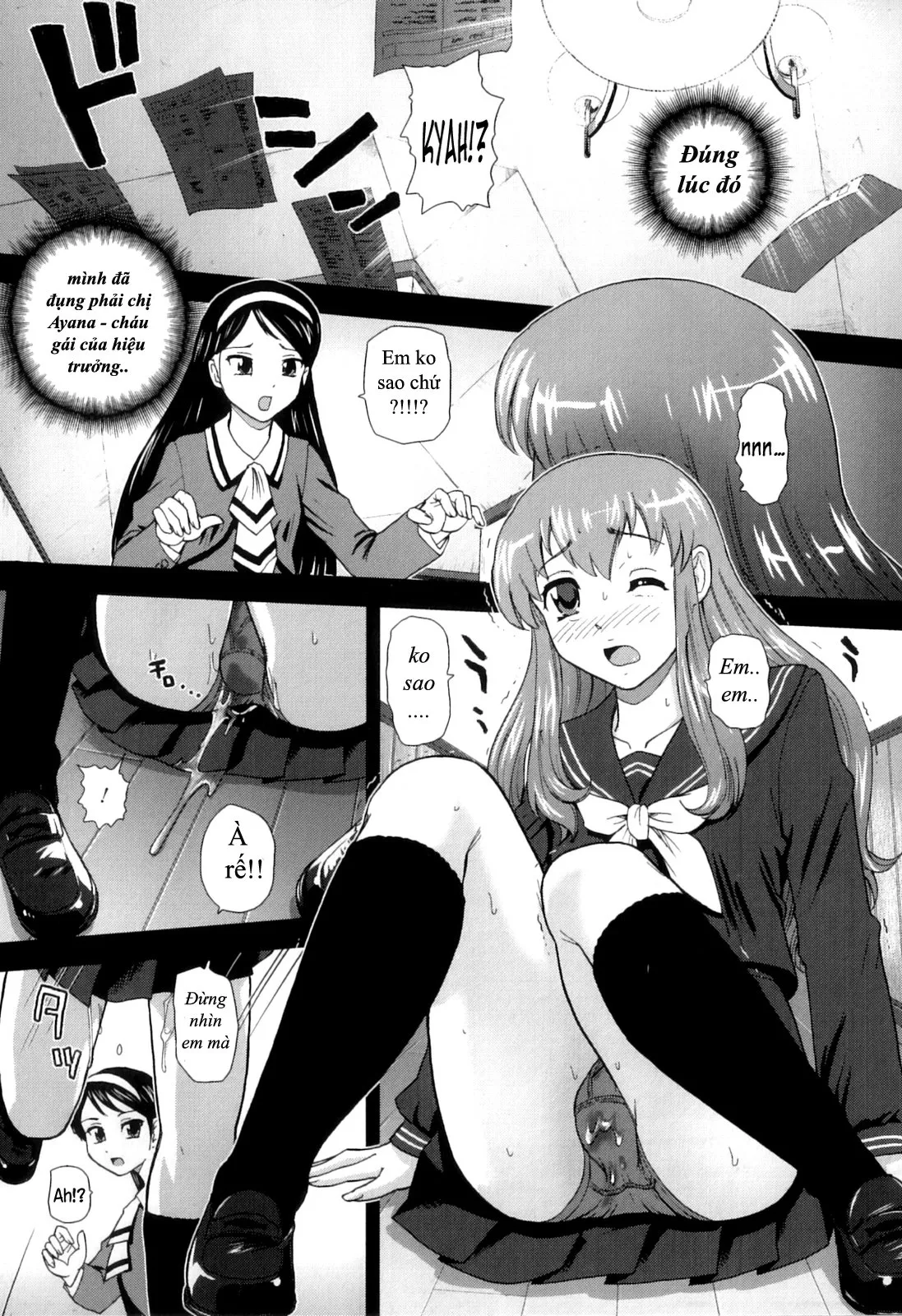 HentaiVN.net - Ảnh 5 - Heart pounding Entrance Exam - Oneshot