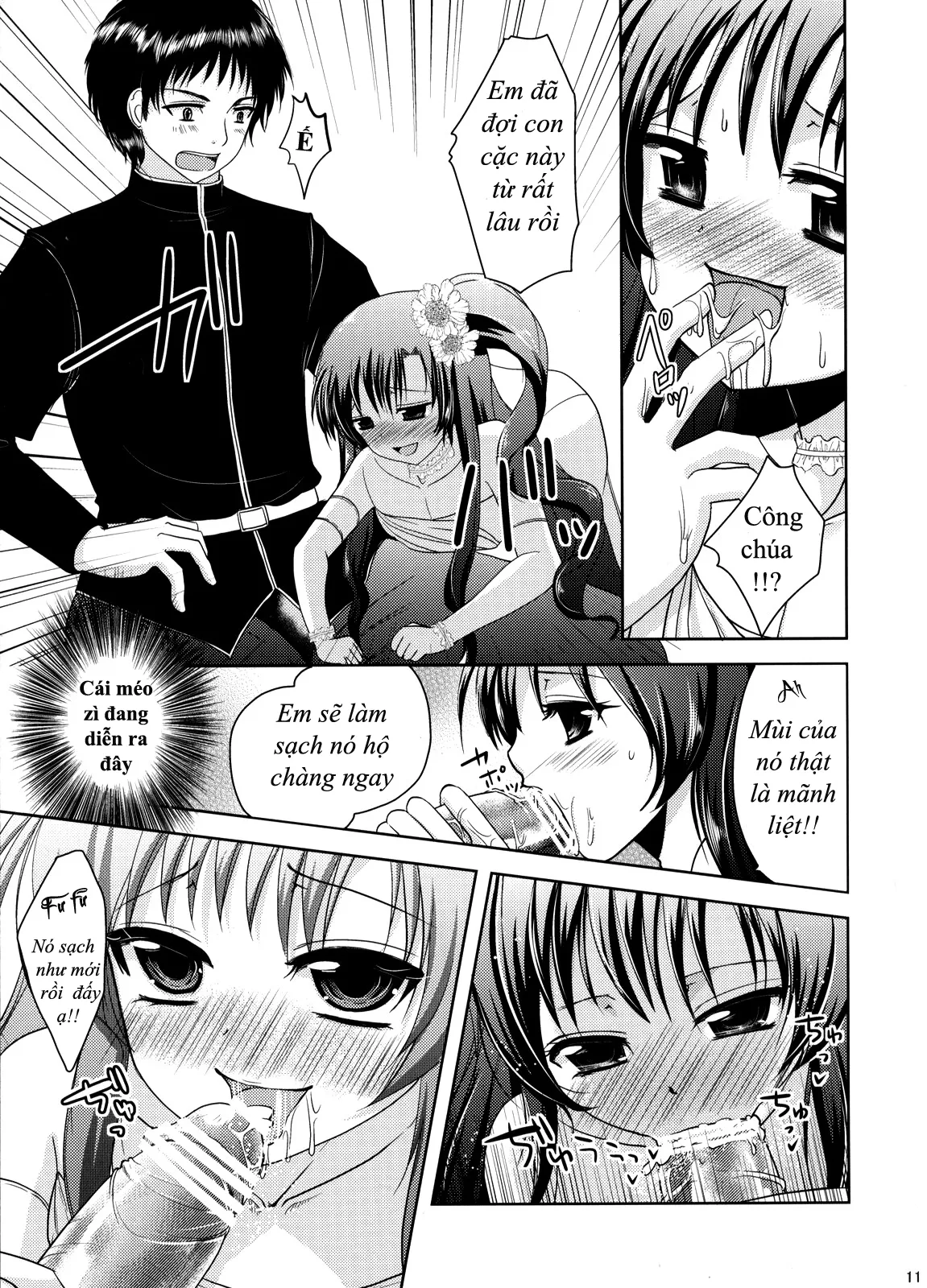 HentaiVN.net - Ảnh 10 - Nemureru Mori no Otoko no Ko [The Boy Of The Sleeping Forest; Truyện chưa kể về nàng công chúa ngủ trong rừng] - Oneshot