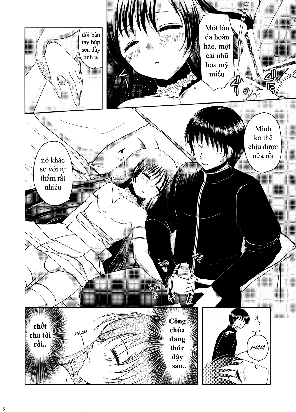HentaiVN.net - Ảnh 7 - Nemureru Mori no Otoko no Ko [The Boy Of The Sleeping Forest; Truyện chưa kể về nàng công chúa ngủ trong rừng] - Oneshot