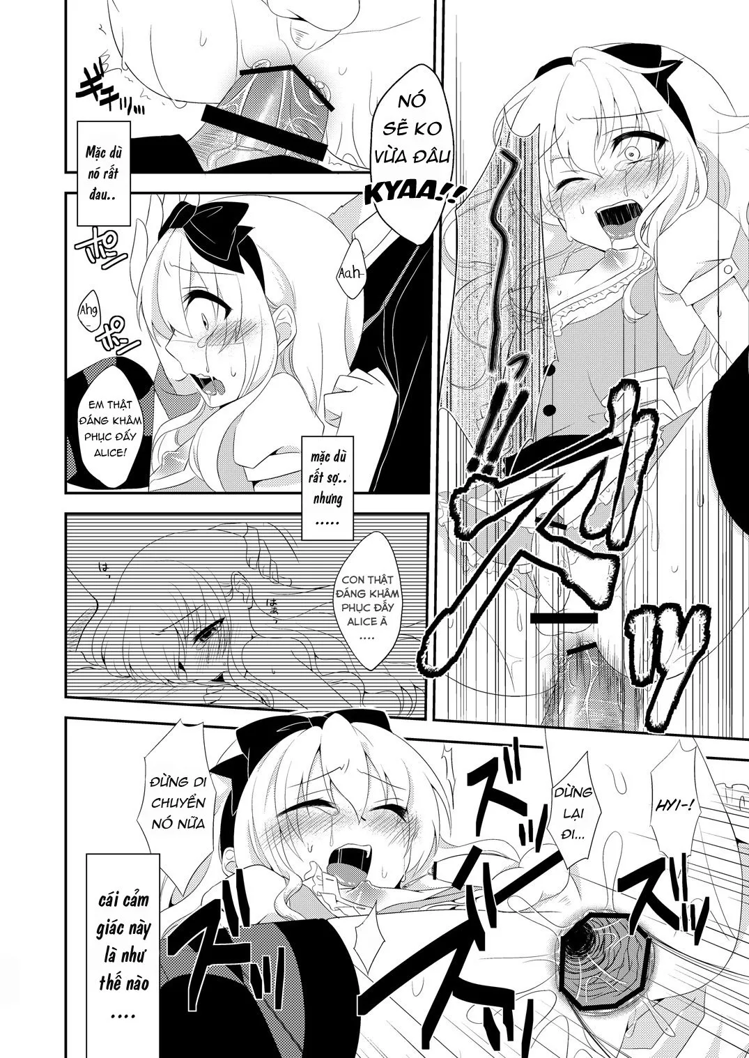 HentaiVN.net - Ảnh 10 - ××× no kuni no Alice (Alice In Wonderland) [Câu truyện thực sự về Alice ở xứ sở thần tiên] - Oneshot