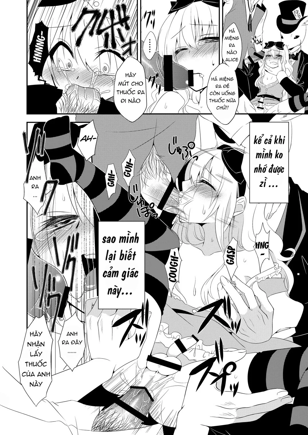 HentaiVN.net - Ảnh 12 - ××× no kuni no Alice (Alice In Wonderland) [Câu truyện thực sự về Alice ở xứ sở thần tiên] - Oneshot