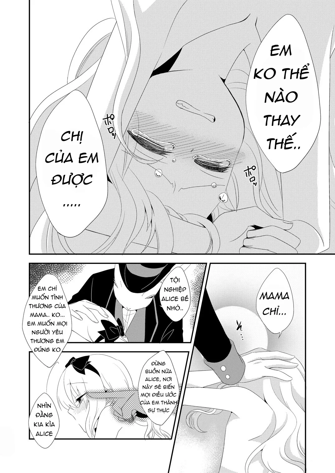 HentaiVN.net - Ảnh 22 - ××× no kuni no Alice (Alice In Wonderland) [Câu truyện thực sự về Alice ở xứ sở thần tiên] - Oneshot