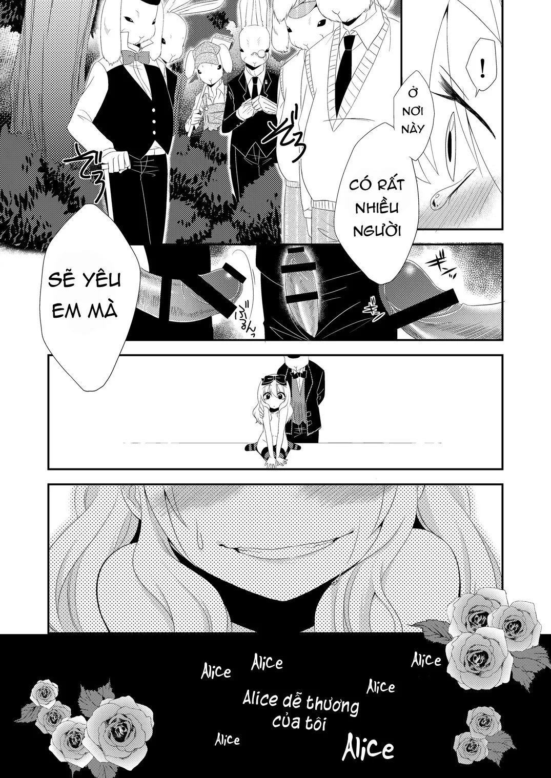 HentaiVN.net - Ảnh 23 - ××× no kuni no Alice (Alice In Wonderland) [Câu truyện thực sự về Alice ở xứ sở thần tiên] - Oneshot
