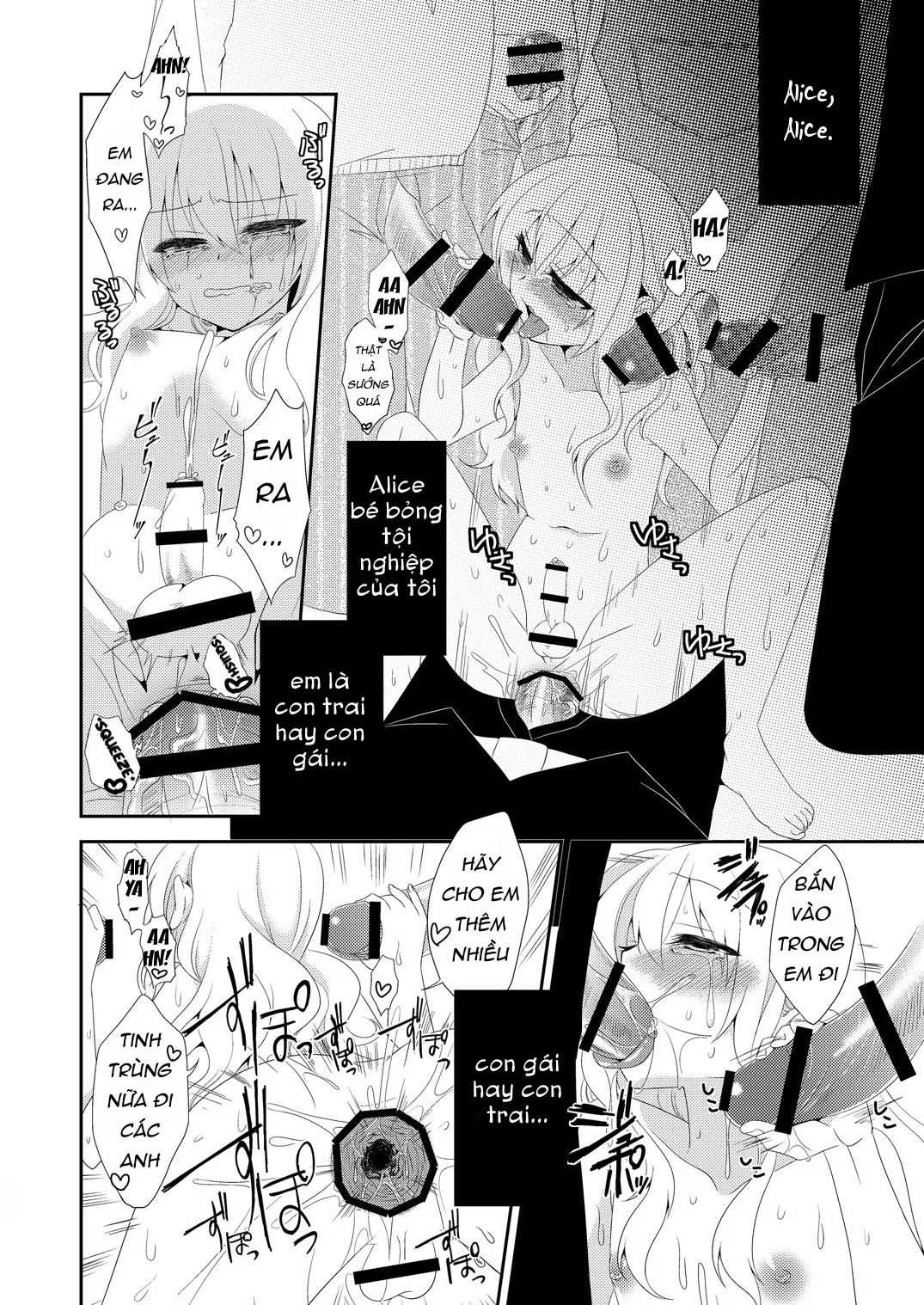 HentaiVN.net - Ảnh 24 - ××× no kuni no Alice (Alice In Wonderland) [Câu truyện thực sự về Alice ở xứ sở thần tiên] - Oneshot