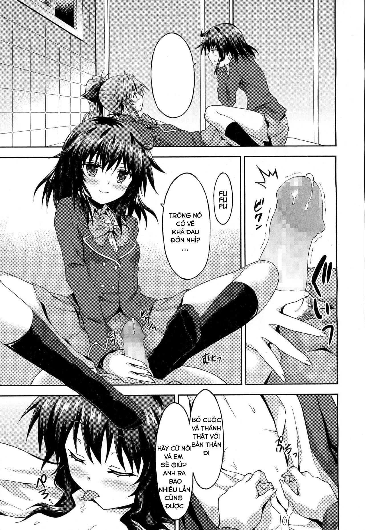 HentaiVN.net - Ảnh 13 - Kawaii Kouhai no Tame Naraba…? [The Sake of My Cute Junior…?] - Oneshot