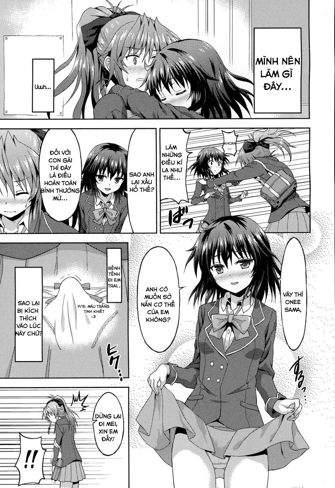 HentaiVN.net - Ảnh 5 - Kawaii Kouhai no Tame Naraba…? [The Sake of My Cute Junior…?] - Oneshot