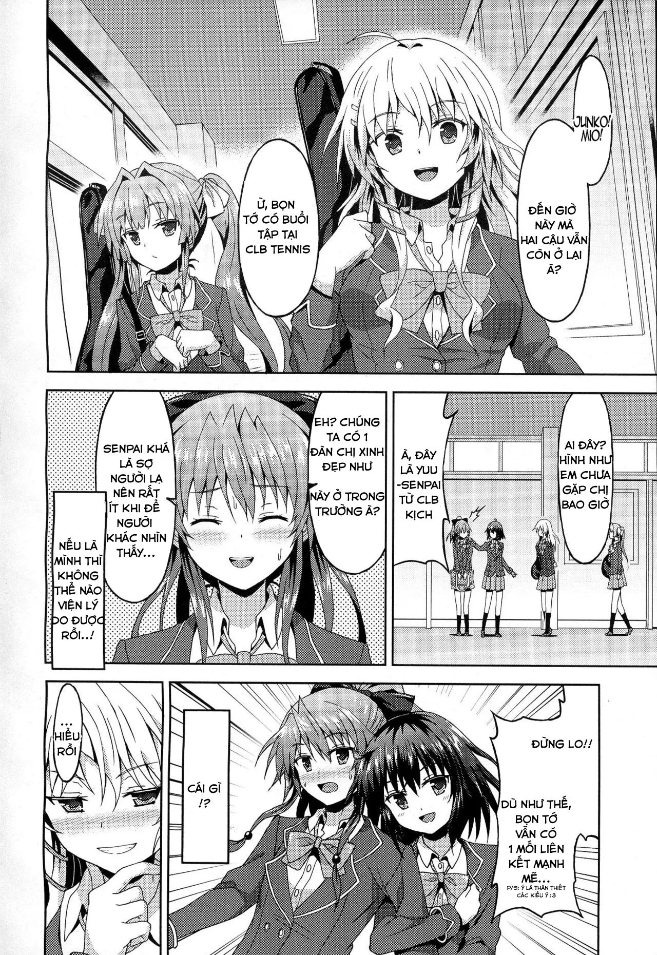 HentaiVN.net - Ảnh 6 - Kawaii Kouhai no Tame Naraba…? [The Sake of My Cute Junior…?] - Oneshot