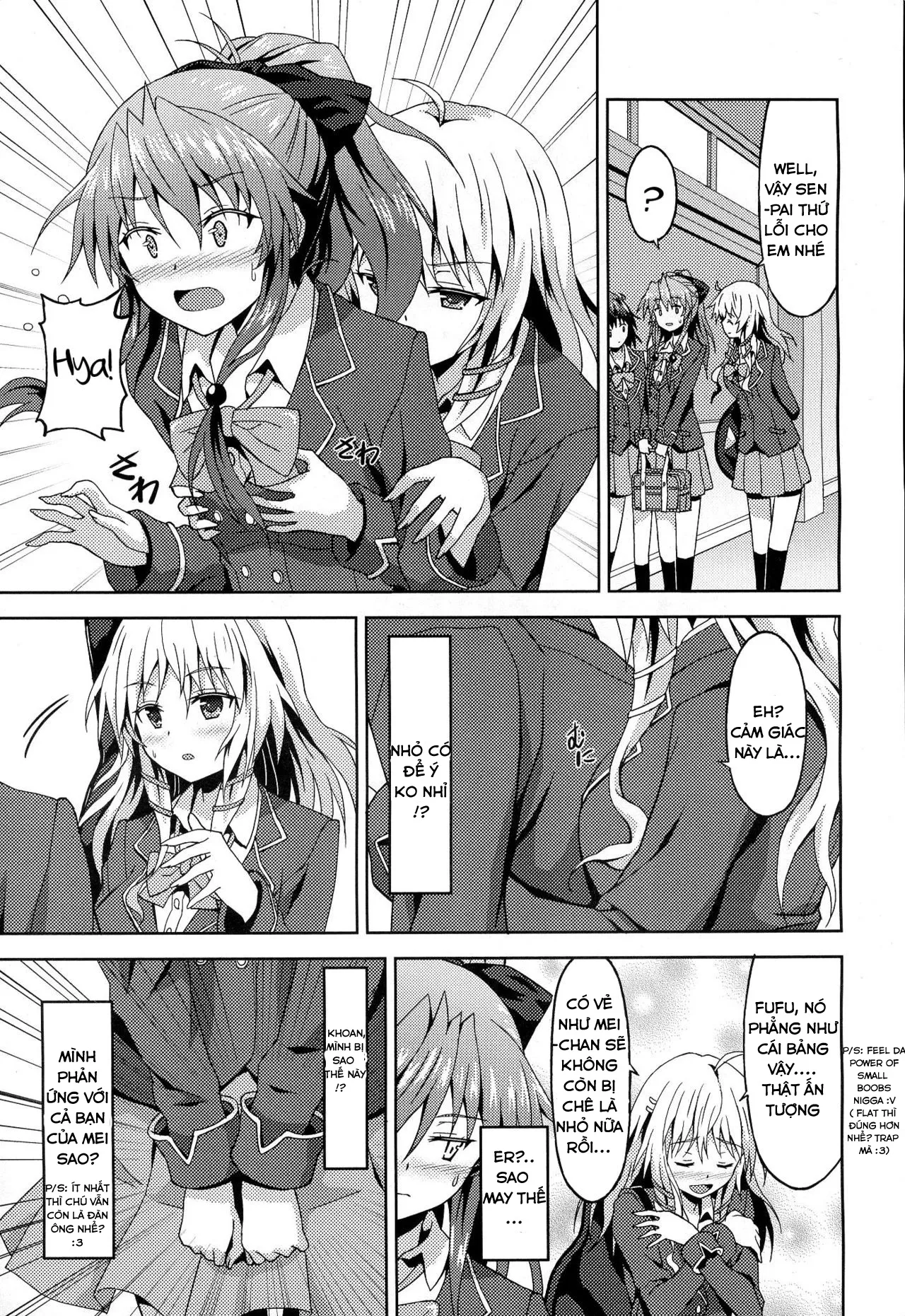 HentaiVN.net - Ảnh 7 - Kawaii Kouhai no Tame Naraba…? [The Sake of My Cute Junior…?] - Oneshot
