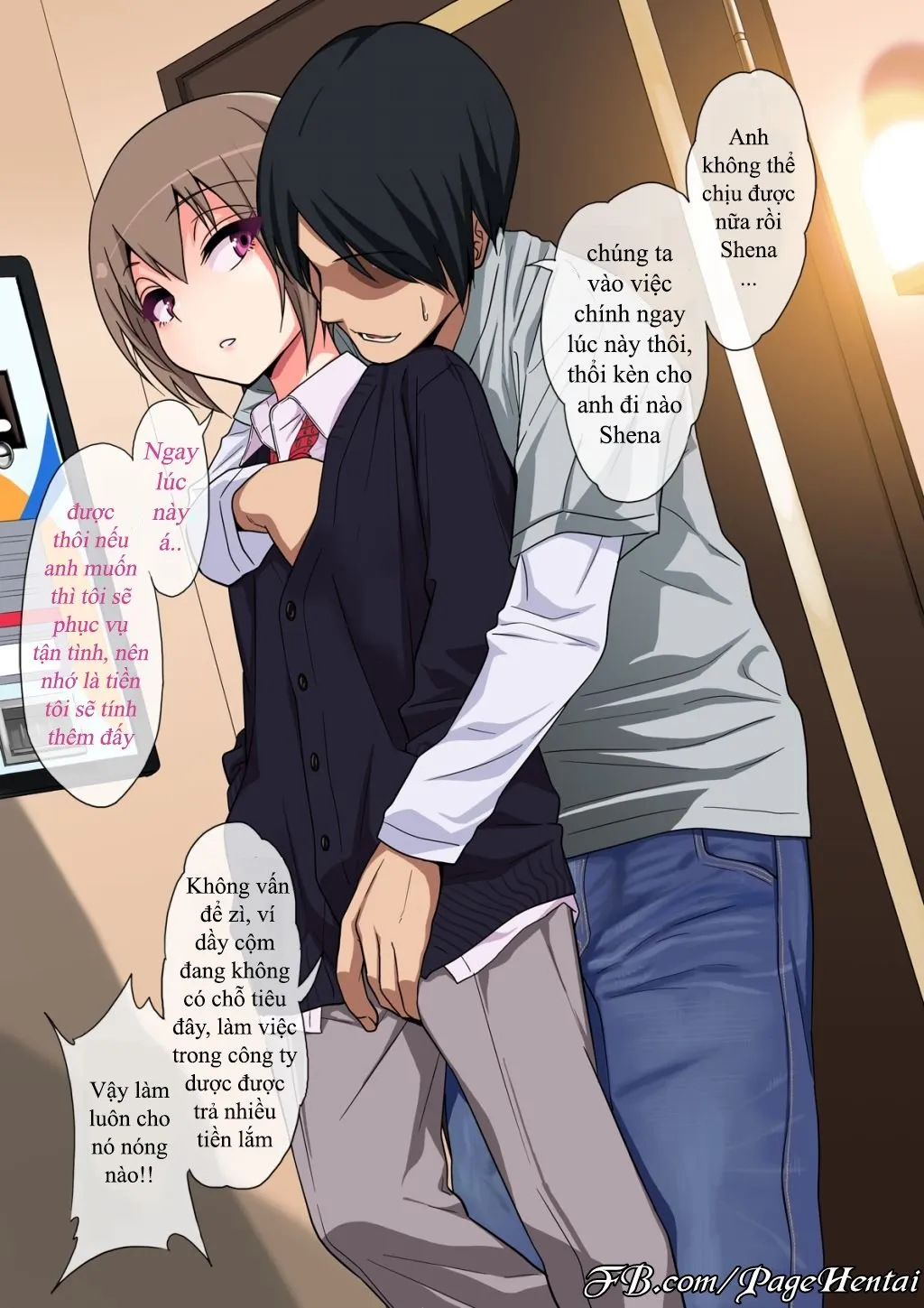 HentaiVN.net - Ảnh 14 - Kimeseku ni Maketa Shounen - Chap 1
