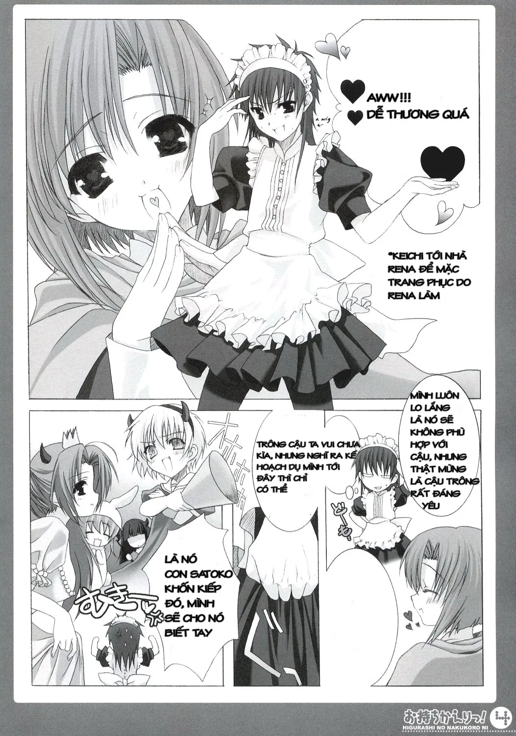 HentaiVN.net - Ảnh 3 - Omochikaeri! (Higurashi no Naku Koro ni) - Oneshot