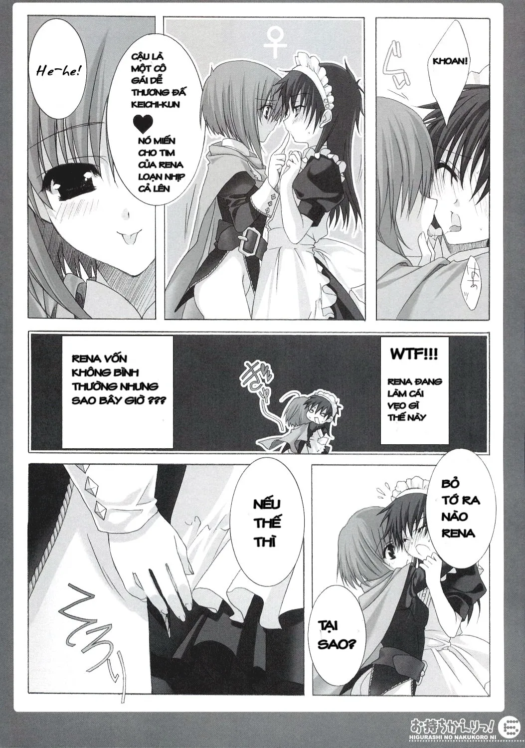 HentaiVN.net - Ảnh 5 - Omochikaeri! (Higurashi no Naku Koro ni) - Oneshot