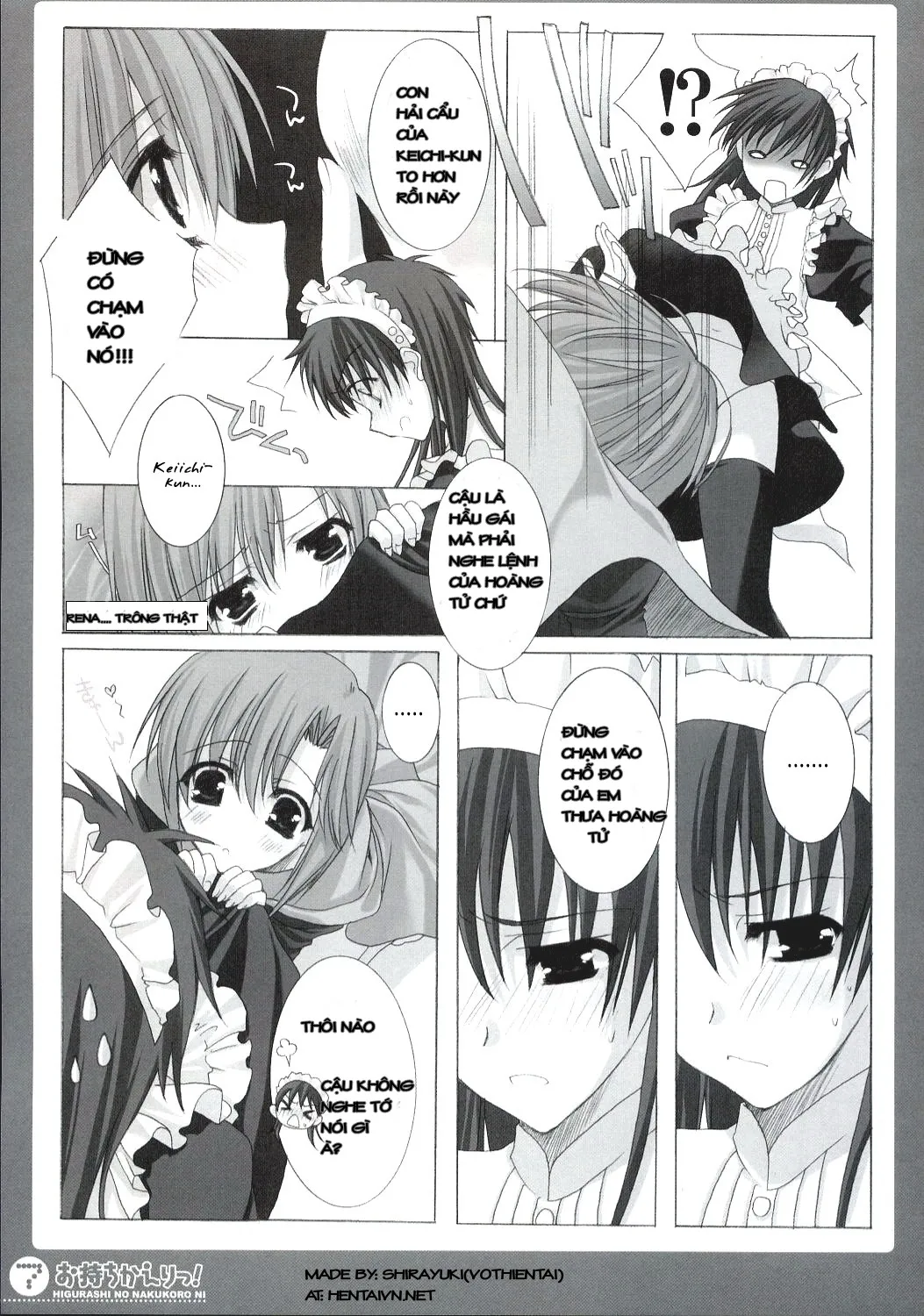 HentaiVN.net - Ảnh 6 - Omochikaeri! (Higurashi no Naku Koro ni) - Oneshot