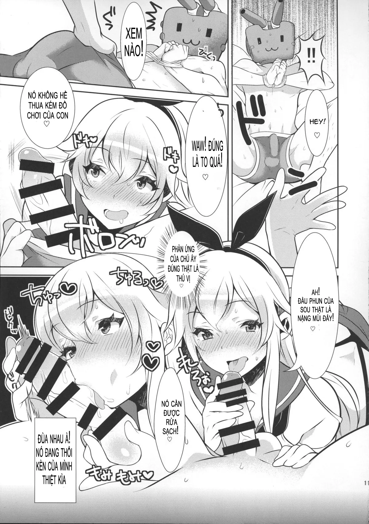 HentaiVN.net - Ảnh 12 - Haishin! Shimakaze-kun no Heya (Kantai Collection) - Oneshot