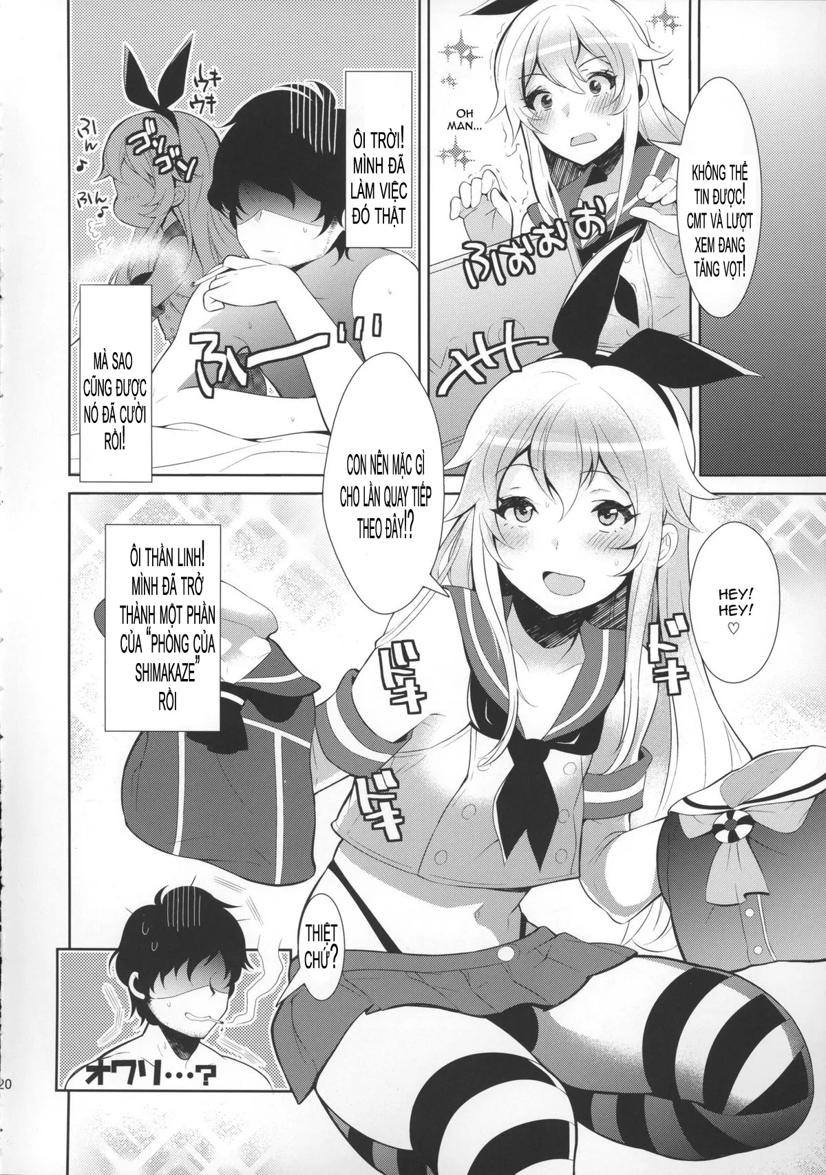 HentaiVN.net - Ảnh 21 - Haishin! Shimakaze-kun no Heya (Kantai Collection) - Oneshot