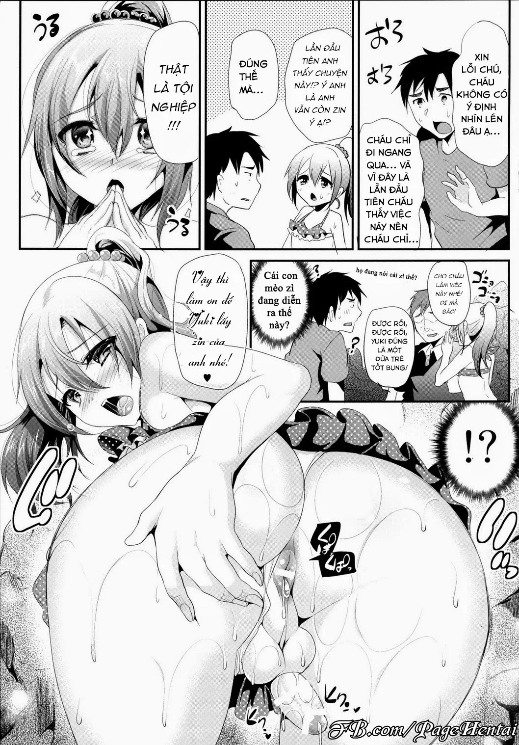 HentaiVN.net - Ảnh 11 - Tận hưởng mùa hè [Sokuhame Bitchinpo in Summer] - Oneshot