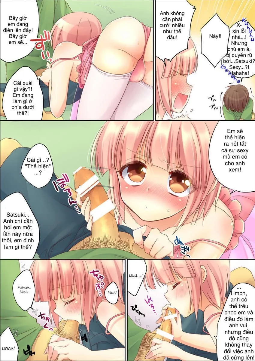HentaiVN.net - Ảnh 6 - Otouto ni Josou Sasetara Sekkyokuteki Kawaii - Oneshot
