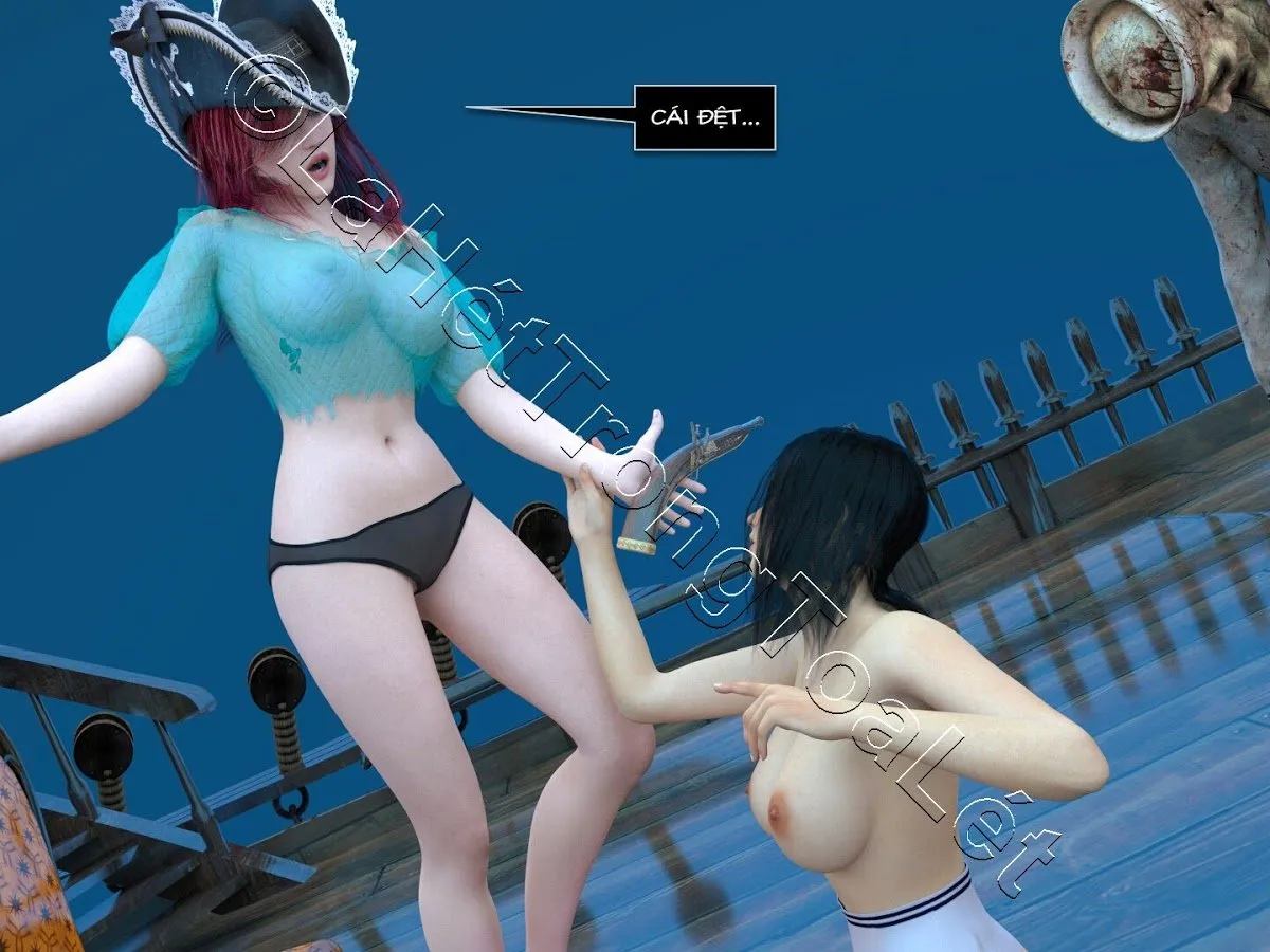 HentaiVN.net - Ảnh 17 - Alyss điên loạn 4: Con tàu ma [Mad Alyss 4 - Ghost Ship] - Chap 1