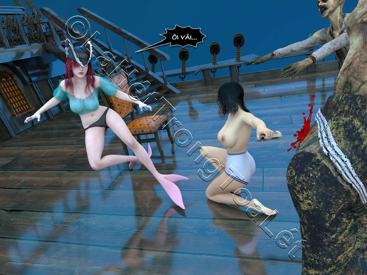 HentaiVN.net - Ảnh 19 - Alyss điên loạn 4: Con tàu ma [Mad Alyss 4 - Ghost Ship] - Chap 1